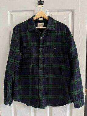 J. CREW // Mid-Weight Flannel Shirt // Size M